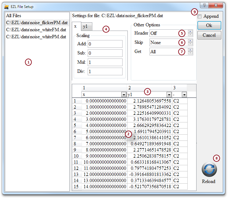 ezl file setup