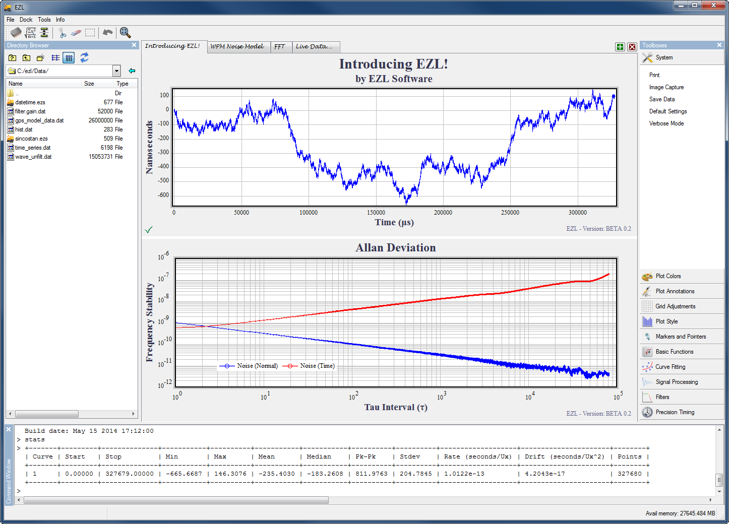 Scientific Charting Software