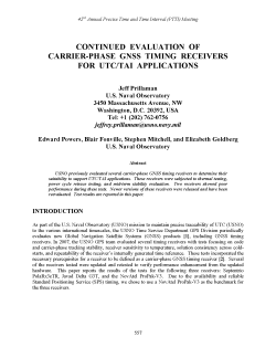 Continued Evaluation of Carrier phase GNSS Timing Receivers for UTC TAI Applications