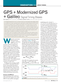 GPS + Modernized GPS